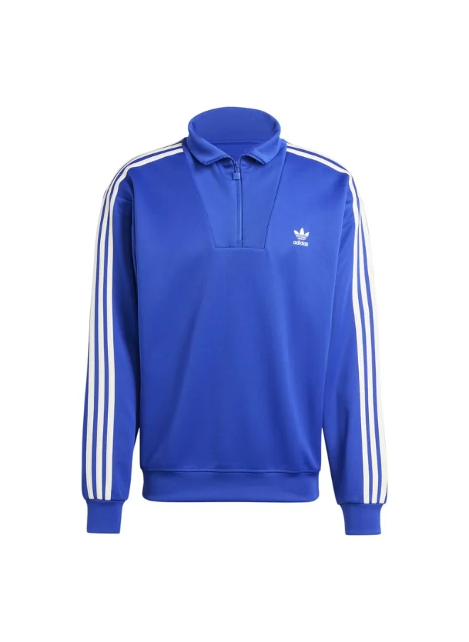 adidas Originals adidas funnelneck TT Blue Originals Men TRACK TOPS