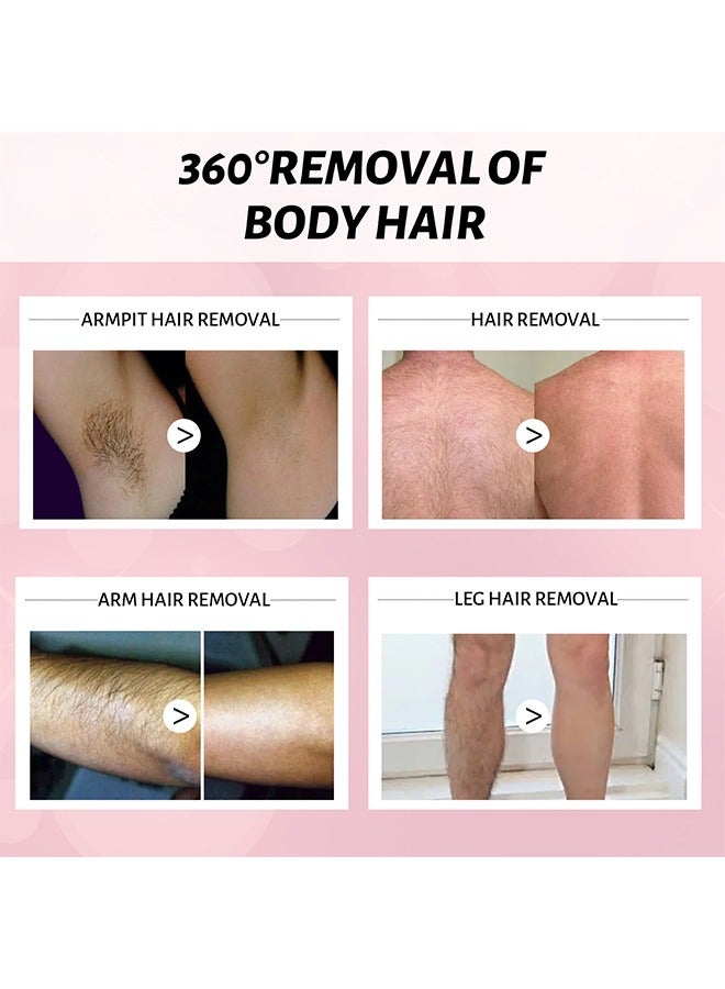 EELHOE Beeswax Hair Removal Mousse, High Quality Mousse Hair Removal Spray, Gentle Beeswax Hair Removal Honey Mousse Spray Moisturizing Hair Removal Spray For Women - Image 5