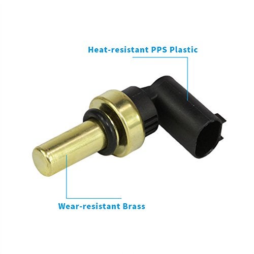 DOICOO Engine Coolant Temperature Sensor 55353807 55563530 55591401 Compatible with Chevrolet Chevy Cruze Sonic Volt Saturn Astra 2010-2015 - Image 2