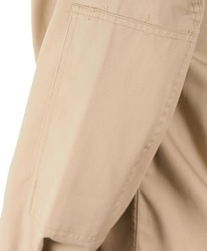 Propper Men's Uniform Ripstop BDU Coat, Khaki, 60% Cotton, 40% Polyester, Medium Long - Image 2