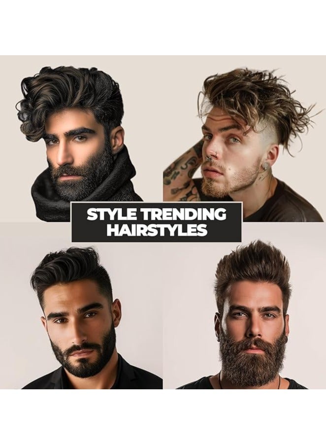 Beardo Roller Hair Brush For Men | Perfect Tool for Efficient Blow Drying, Adding Curls, Waves & Volume | Smoothening & Volumizing comb for Men |Men Accessorie | Lightweight - For All Hair Types - Image 3