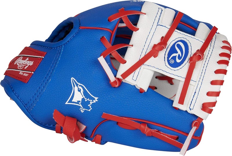 Rawlings | MLB Players Glove Series | T-Ball & Youth Baseball Gloves | 10" | All MLB Teams - Image 1