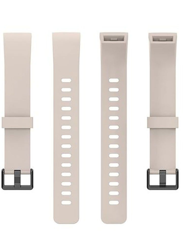 Realme Band Soft Silcon Replacement Strap - Off-White  - Image 2