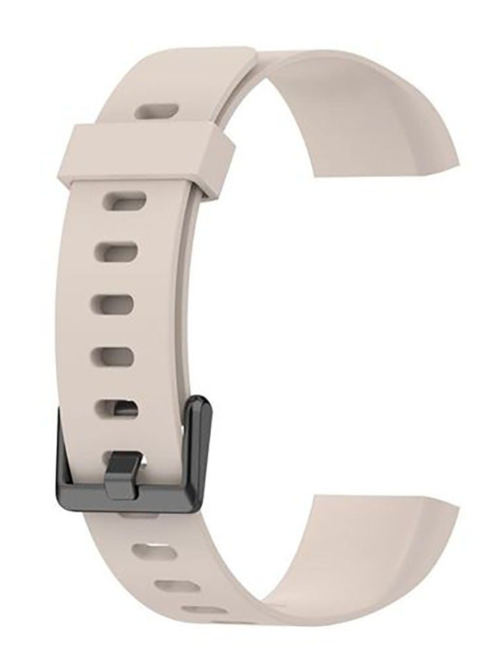 Realme Band Soft Silcon Replacement Strap - Off-White  - Image 4