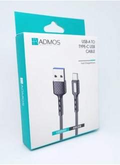 Admos USB Charging Cable For Type-C 1Meter  - Image 1