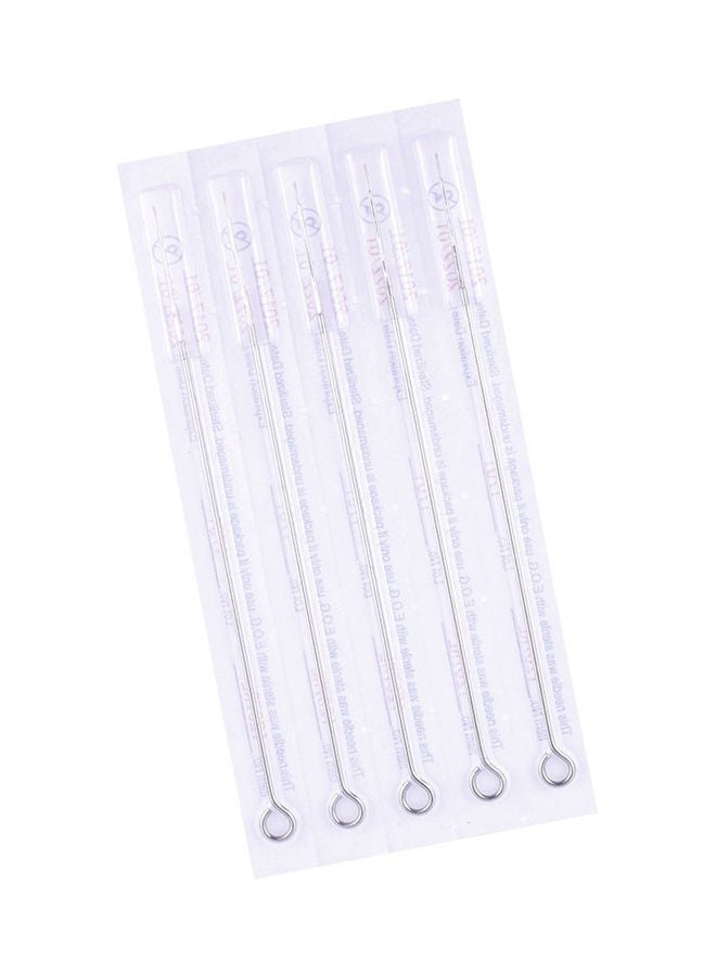 NIBEMINENT 5-Sticks Tattoo Needles Set Silver - Image 1