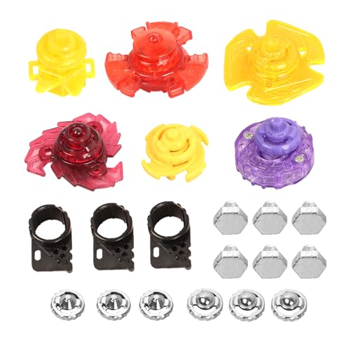 STJOYOPY 21 Pieces Bey Metal Fusion 4D Gyro Game Accessories for BB29 BB48 BB50 BB69 BB89 BB100 Spinning top Toys Parts - Image 5