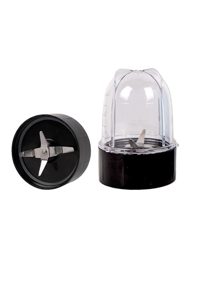 Generic Bullet Juicer Small Jar Enhance Your Blending Experience with Versatile Mixer Juicer Jar Fruit Juice Shakes Protien Shake Blender with builtin Jar 350 ml  - Image 1