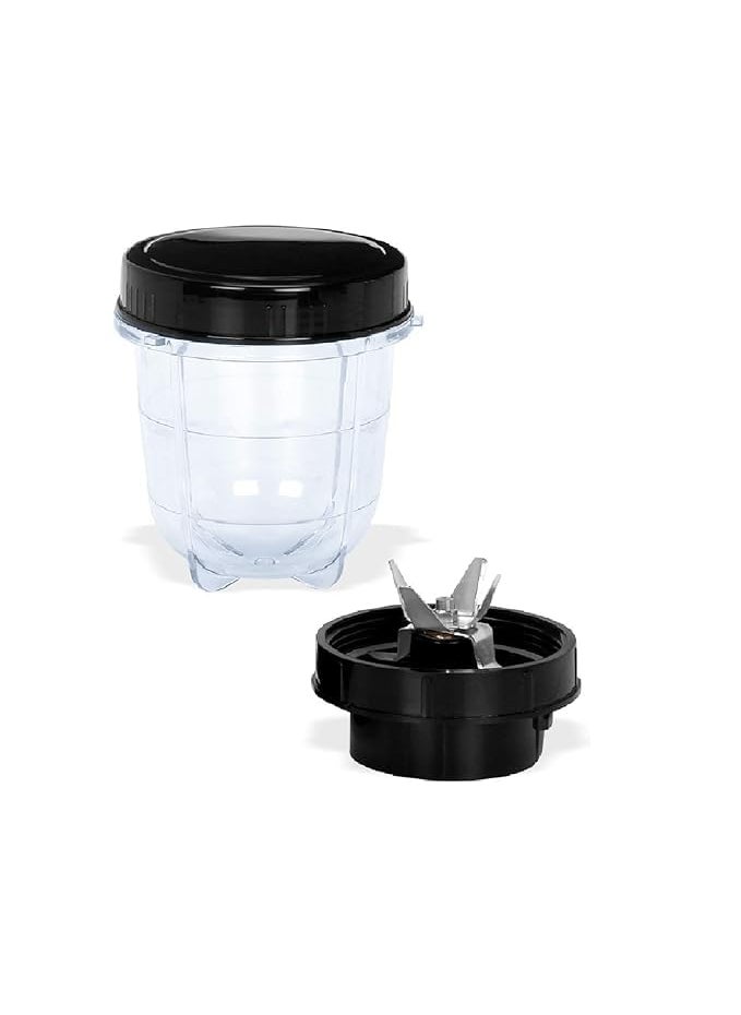 Generic Bullet Juicer Small Jar Enhance Your Blending Experience with Versatile Mixer Juicer Jar Fruit Juice Shakes Protien Shake Blender with builtin Jar 350 ml  - Image 2