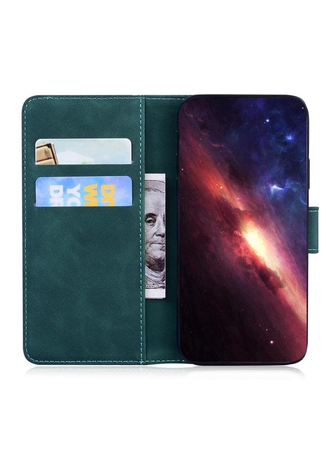 S-TOP Case For OPPO Reno13 Global Skin Feel Pure Color Flip Leather Phone Case - Image 4