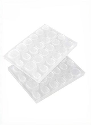 1200-Piece Nail Adhesive Glue Tapes White - view 2