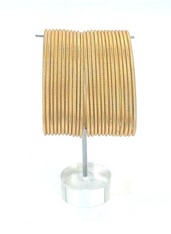 GOHONA GOHONA Colorful Beautifully Designed Indian Bollywood Style Alloy Metal Plain Bangles for Kids, Teenagers and Women  - Image 1