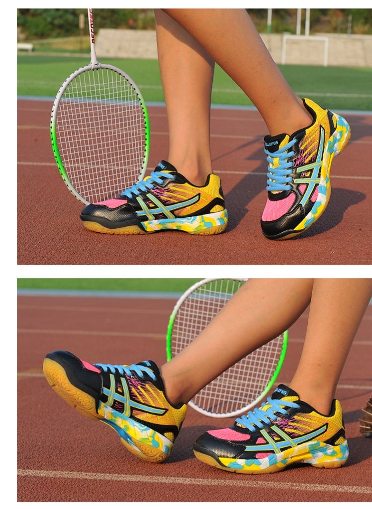 NIBEMINENT Men Professional Volleyball Shoes Unisex Sports Breathable Damping Shoes Women Mesh Wear-resistant Sneakers - Image 3