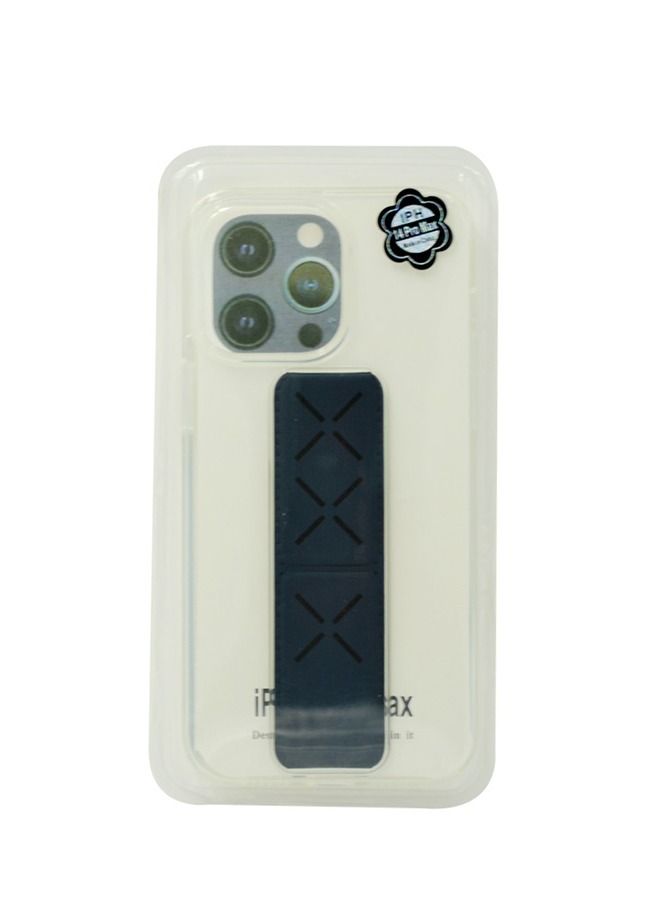 Transparent Back Cover Grip Iphone 14 Pro Max Blue