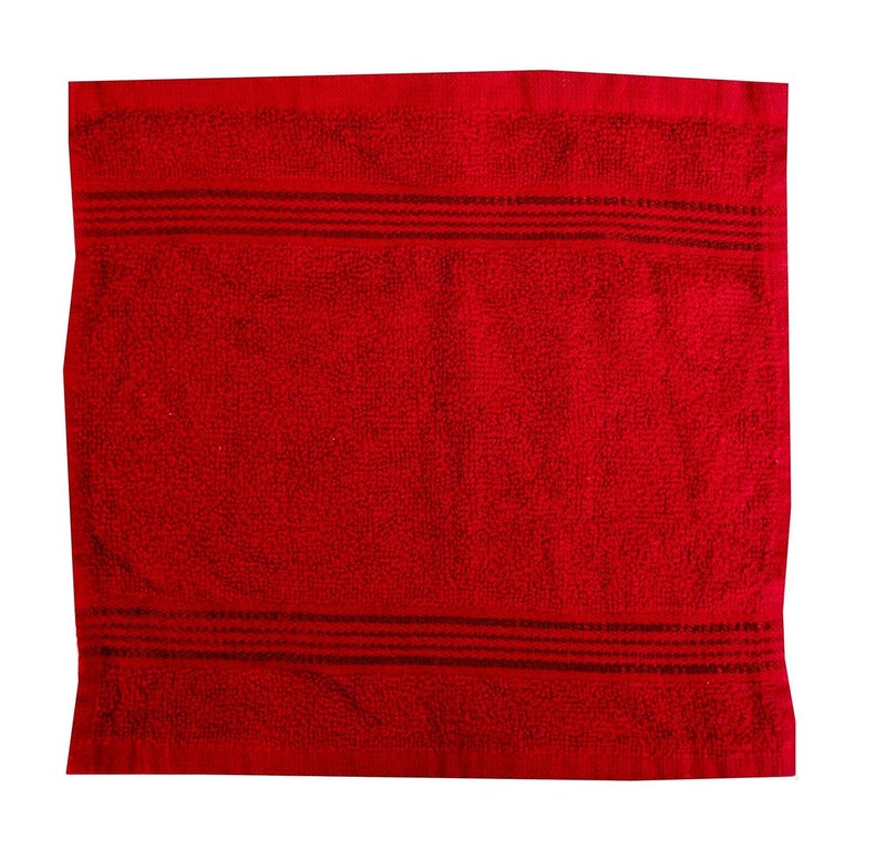 Oras ORAS Face Towel Ultra Soft Absorbent Quick Dry Towels for Facewash Gym Sports Travel Suitable for Acne Prone Skin 25x25 cm Pack of 6 Assorted Colour  - Image 2