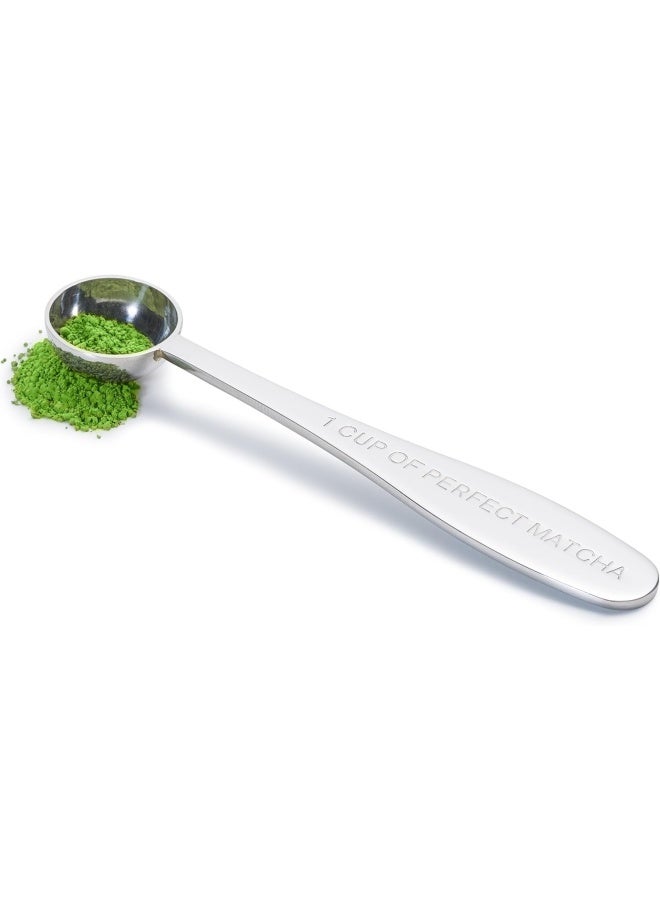 Pure Matcha ملعقة قياس شاي الماتشا المصنوعة من الفولاذ المقاوم للصدأ من Pure Matcha - Image 1