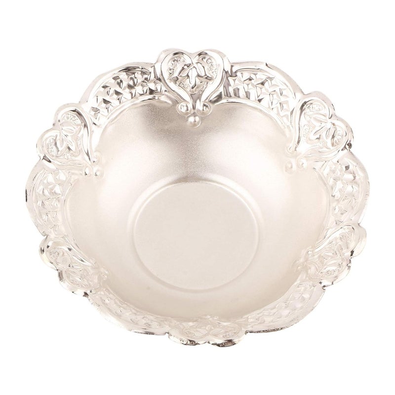 Osasbazaar Silver Floral Bowl 80Ml Pack of 1 Silver - Image 2