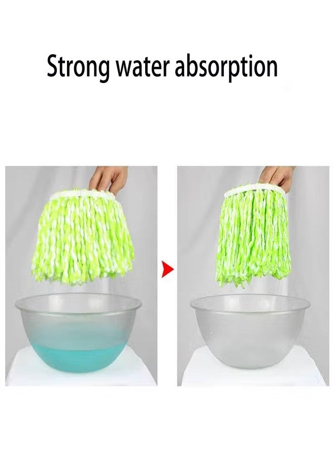 Rinakou 6 Pack Spin Mop Refill Pads Compatible with SIMPLI-Magic 79349 79117 979193 79229 Spin Mop Cleaning System, Part No.79161 - Image 4
