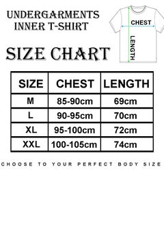 STORi Plain White Round Neck Undershirt for Men Nine  Piece Pack  - Image 2