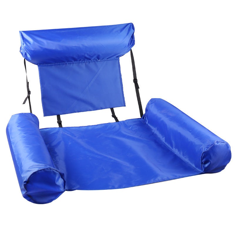 Water inflatable recliner, floating bed foldable double backrest floating row - Image 3