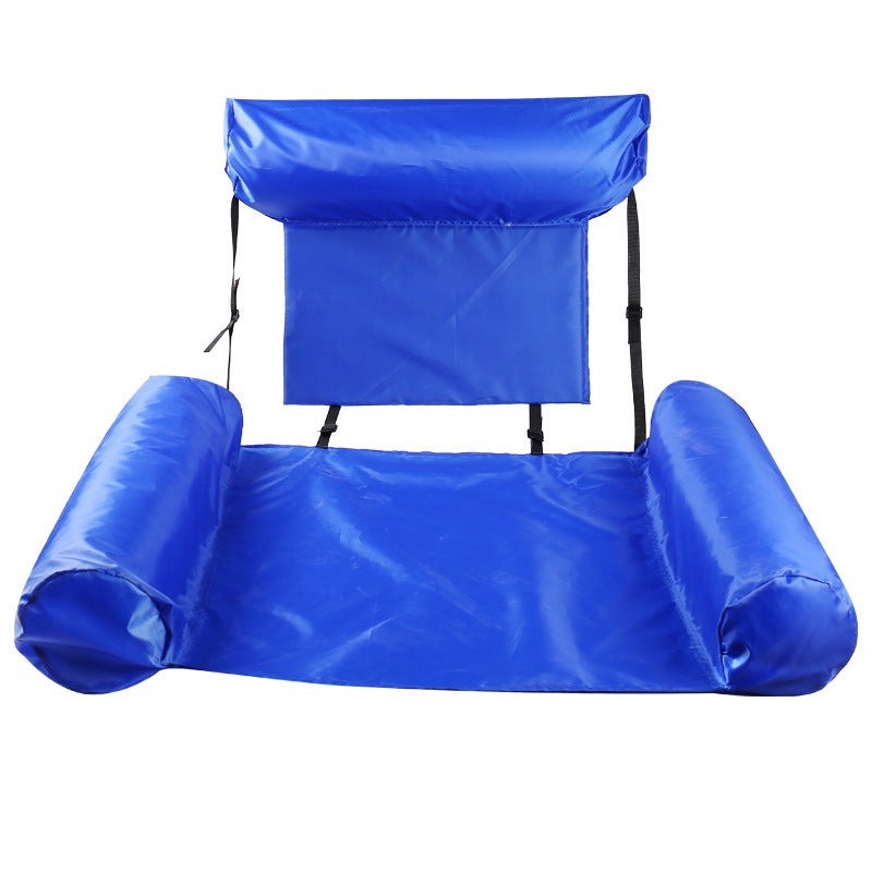 Water inflatable recliner, floating bed foldable double backrest floating row - Image 4