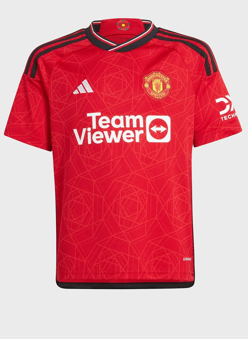 Adidas Kids Manchester United Home Jersey T-shirt