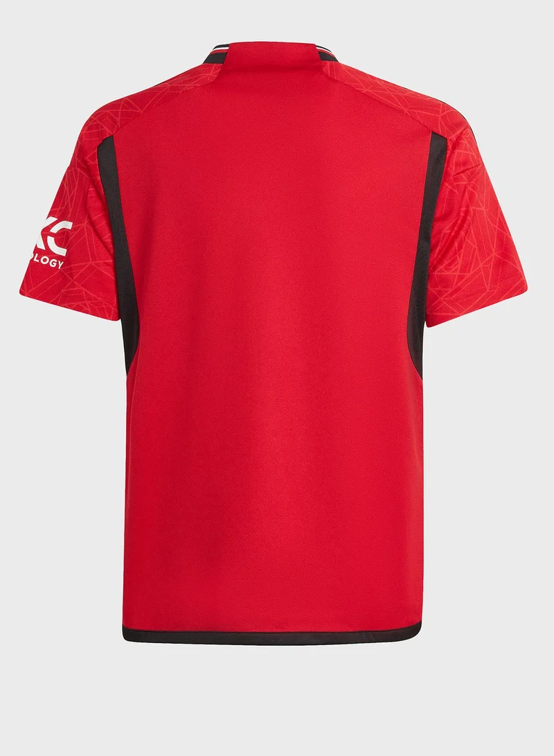 Adidas Kids Manchester United Home Jersey T-shirt