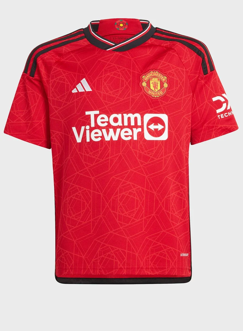 Adidas Kids Manchester United Home Jersey T-shirt