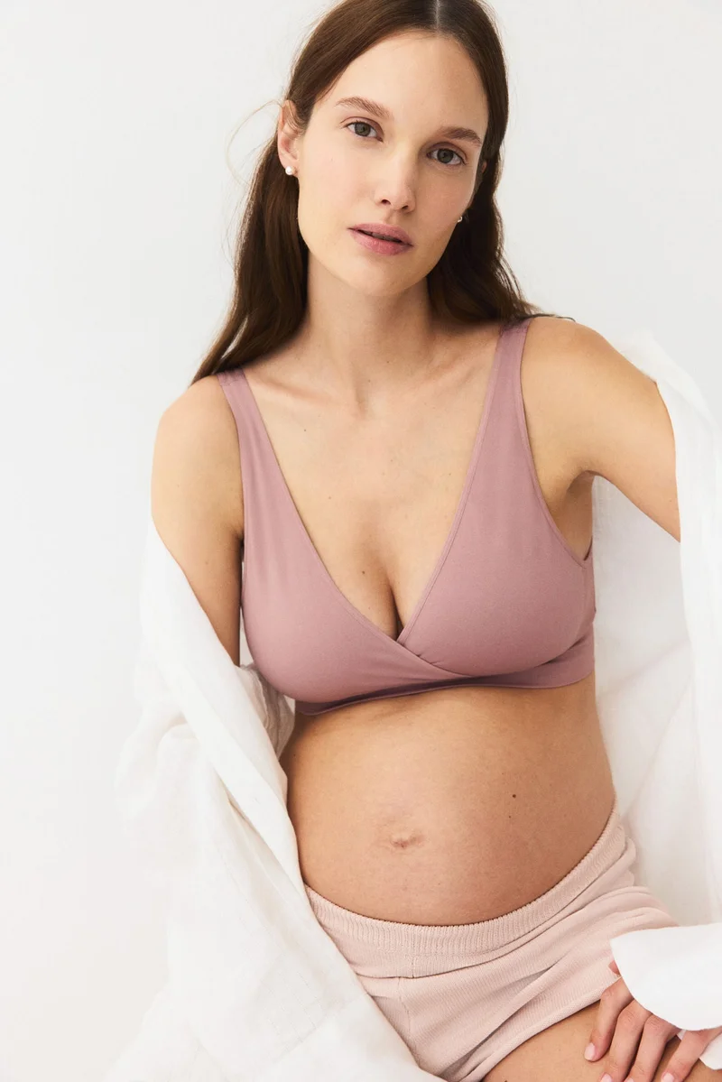 H&M  MAMA 2-pack seamless nursing bras for Women | Best Price UAE