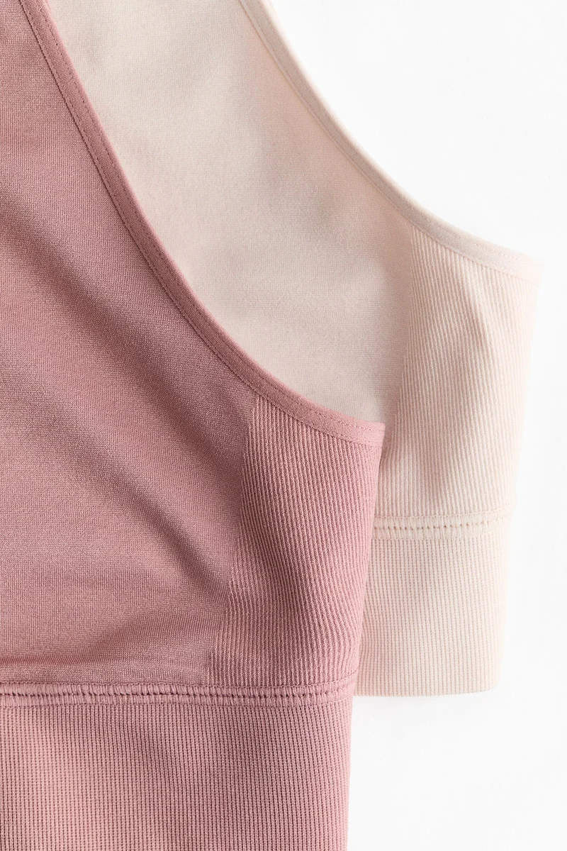 H&M  MAMA 2-pack seamless nursing bras for Women | Best Price UAE