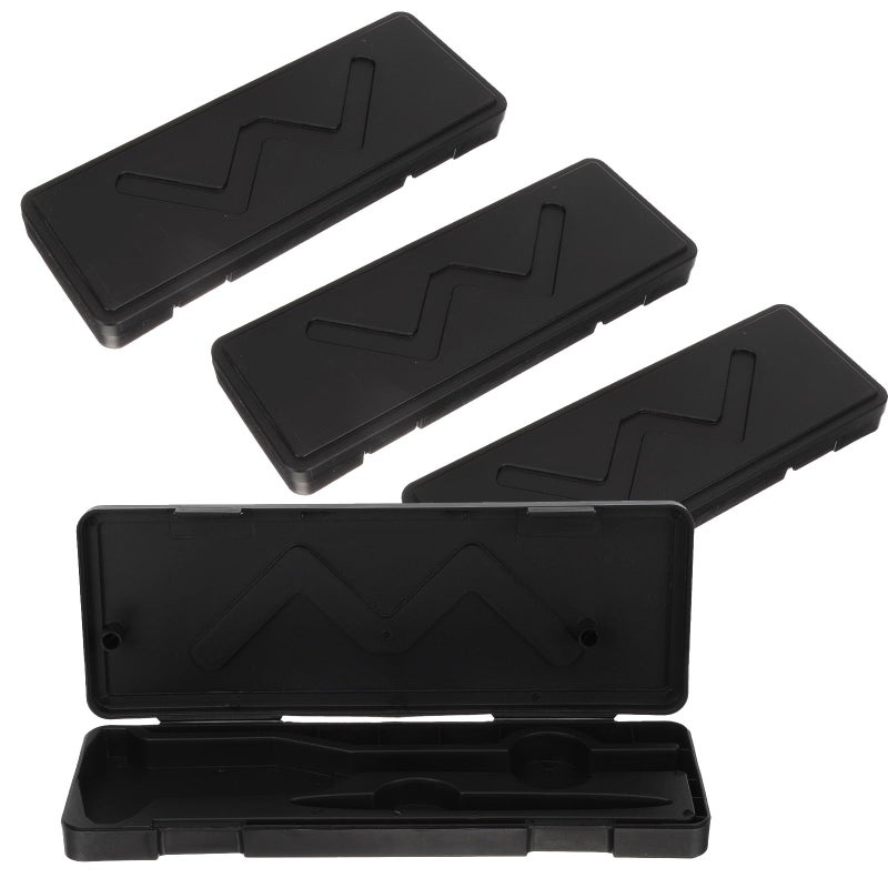 4pcs Plastic Caliper Storage Case Set Portable Organizer Box For 0 150mm Digital Measuring Gauge - Image 2