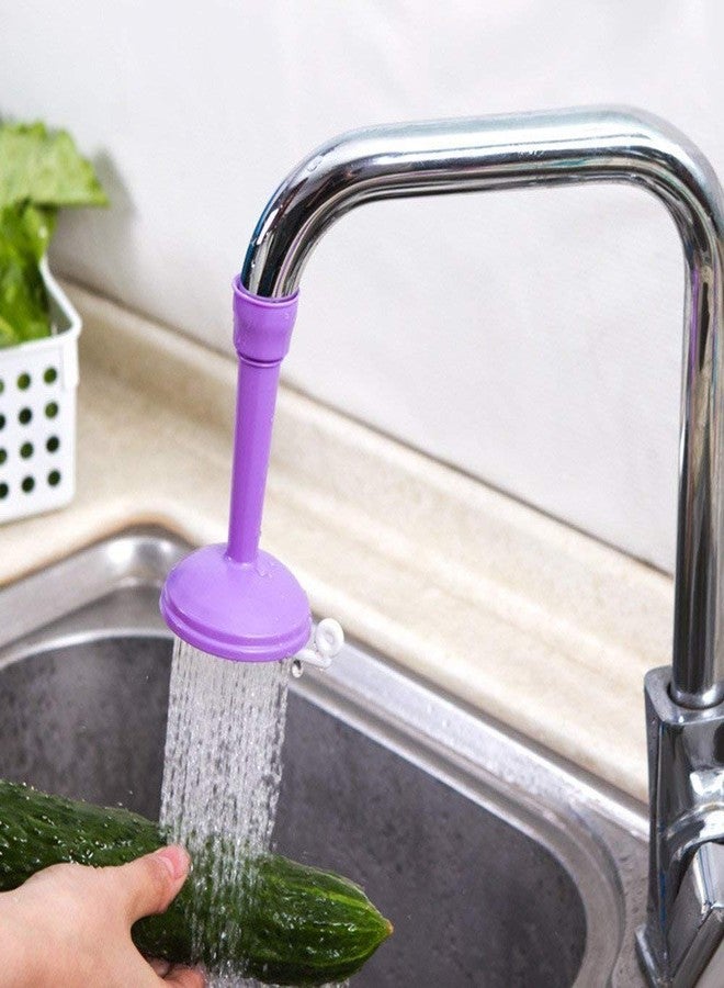 Vietnam Multifunctional Faucet Filter Vegetable Cleaning 360 Degree Rotary Washing Brush - Kitchen Dishwasher Household Merchandises (1PCS) - Image 2