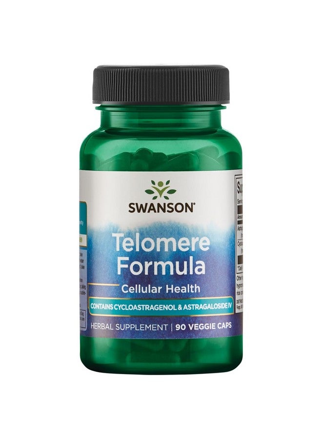 Swanson Cyclocell Telomere Formula 90 Veg Capsules - Image 1
