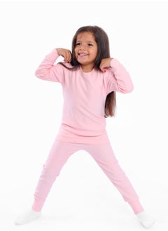 High Quality Cotton Blend and comfy Thermal Set for Girls -Melton