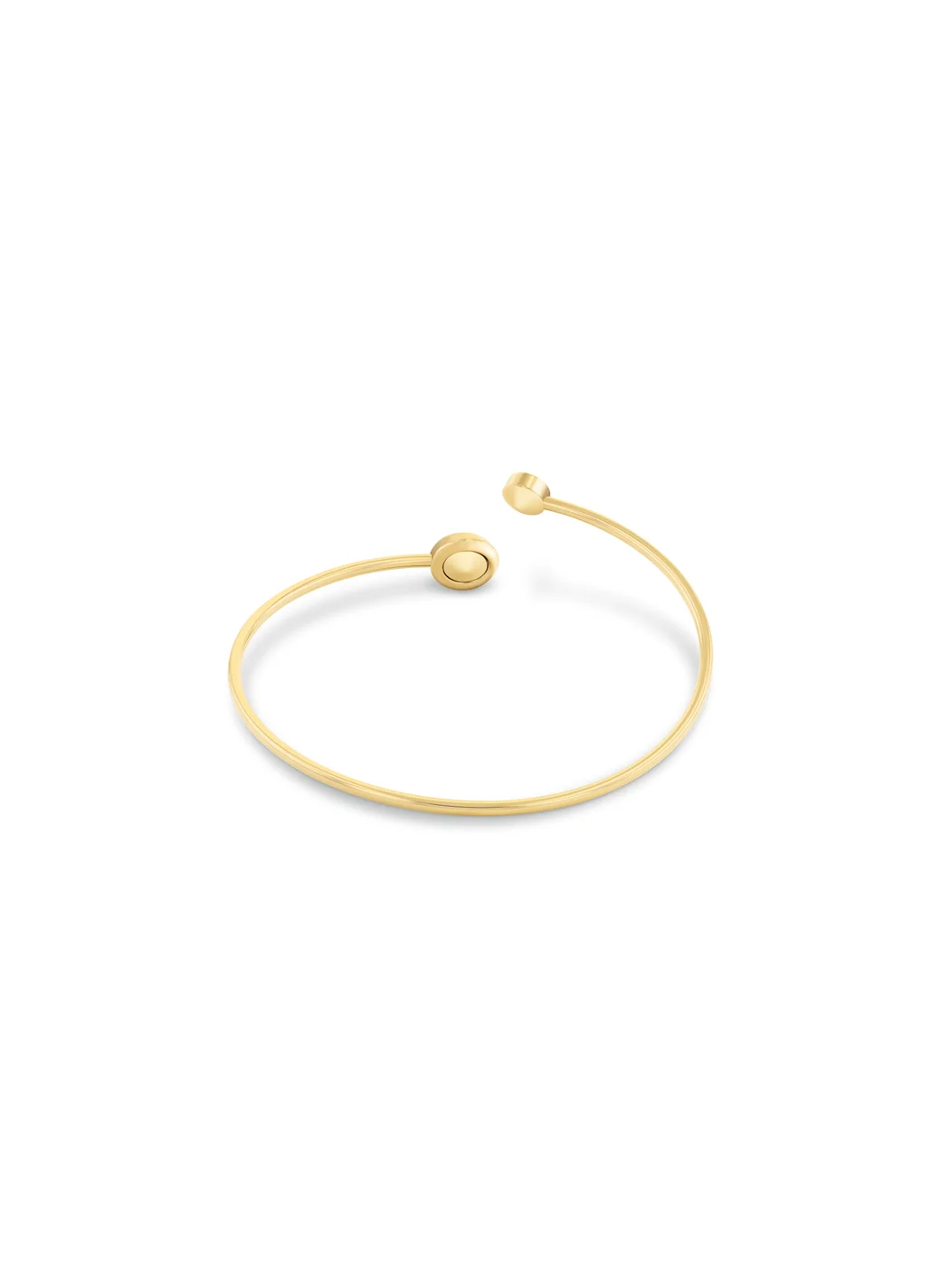 كالفن كلاين Twisted Bezel Solitaire Bangle