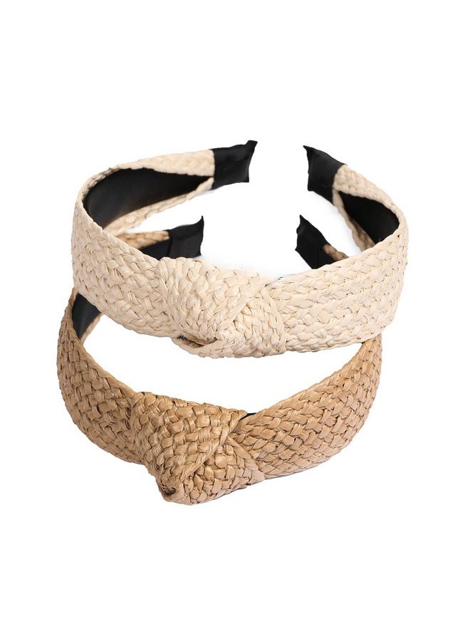 Fashion Rattan Wide Head Band Boho Headband Summer Bohemian Woven Headwear Hair Head Bands Hair Band For Woman Girl Hair Accessories - pzsku/Z700B7E914F4EAD8A759AZ/45/_/1718646147/5406e2ea-884f-4877-9e02-e5c7b50eb31b