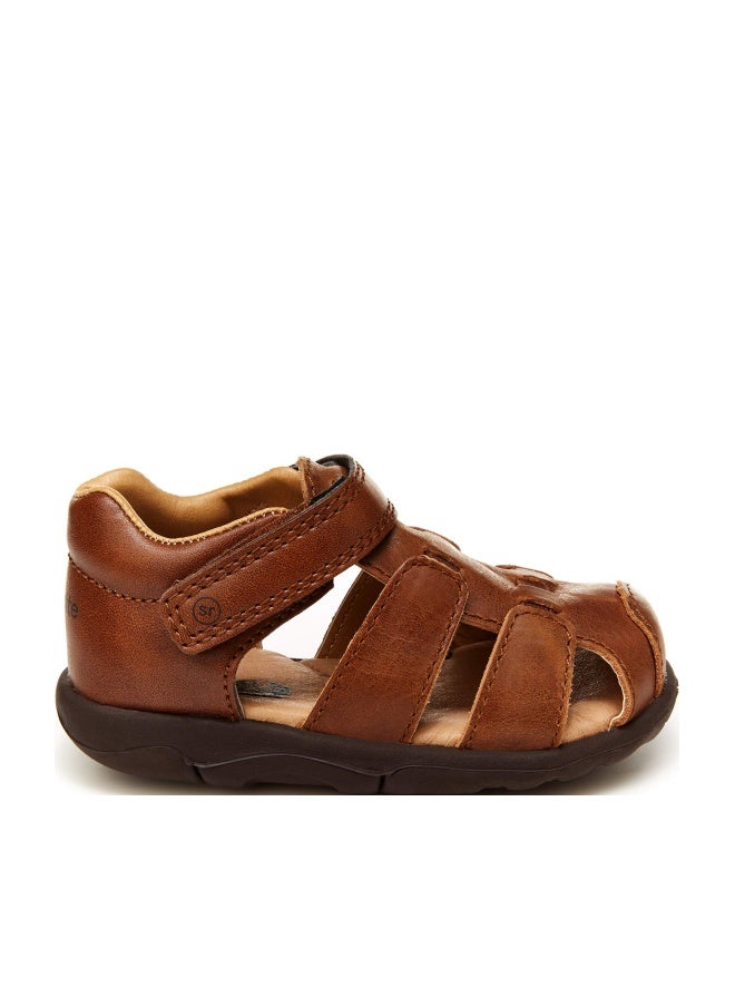 Stride Rite Boys SRT Archie Sandal, Brown - Image 1