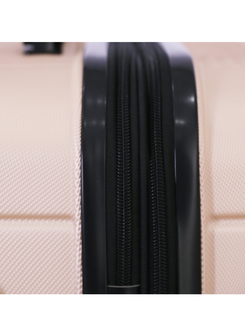 GIORDANO Giordano Luggage Set 3 PCS TSA, L 28-M 24-S 20 Inches champagne- 8274/3TR  - Image 5