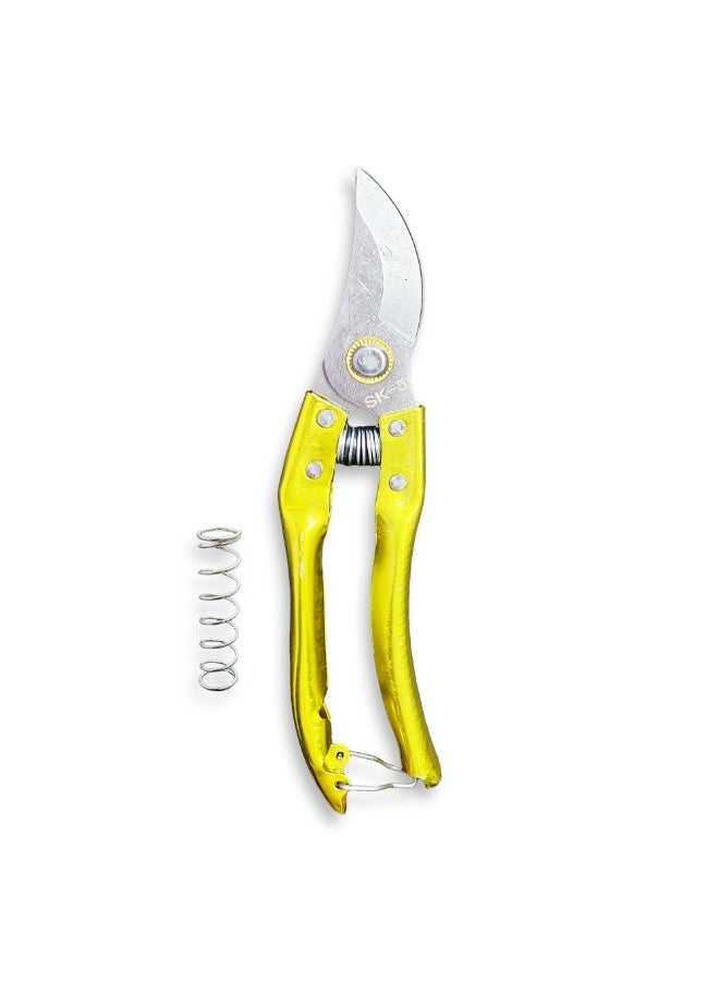 Total Pruning Shears 15mm – Durable Garden Scissors with Safety Lock, Sharp Steel Blade, Non-Slip Handle for Trees, Plants & Flowers - Image 1