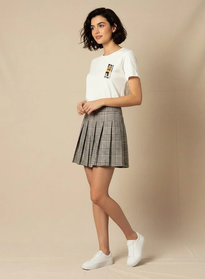 SP Characters  T-shirt with Fruits Basket Print for Women | Best Price UAE
