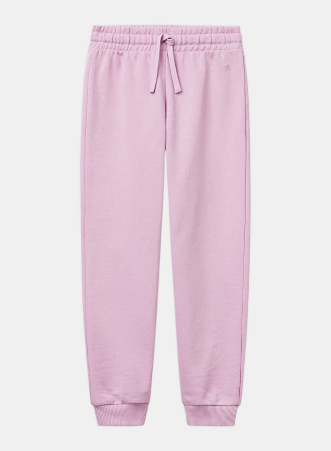 Benetton Girls Sweatpants with logo - Image 1