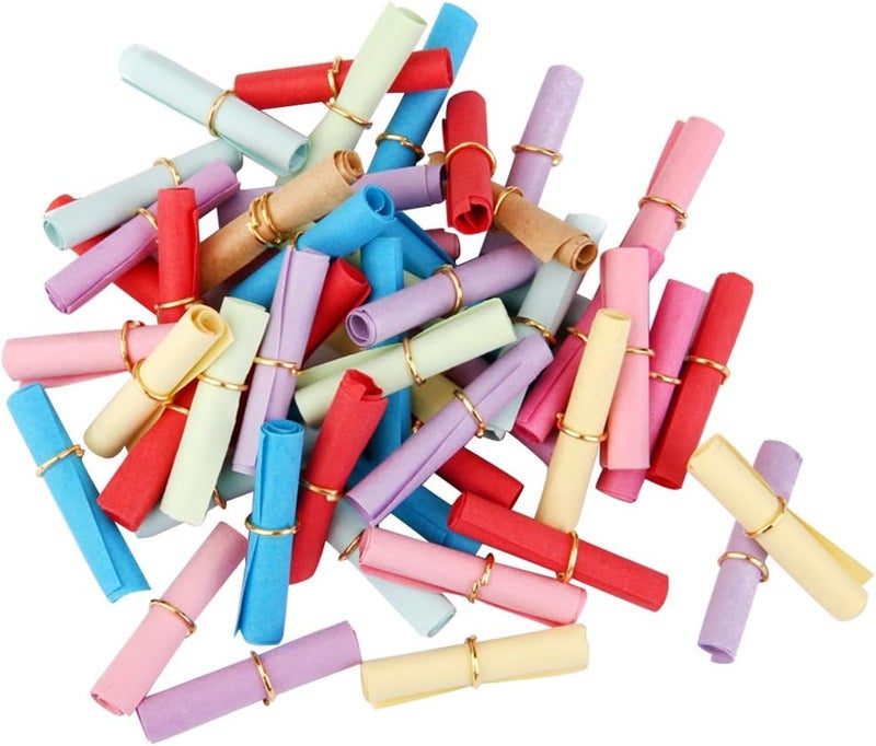 كلاراكو ٥٠ قطعة من ورق اللفائف الملون - لفة ورق للزجاجات، ٦ × ٢٫٥ سم - Image 5