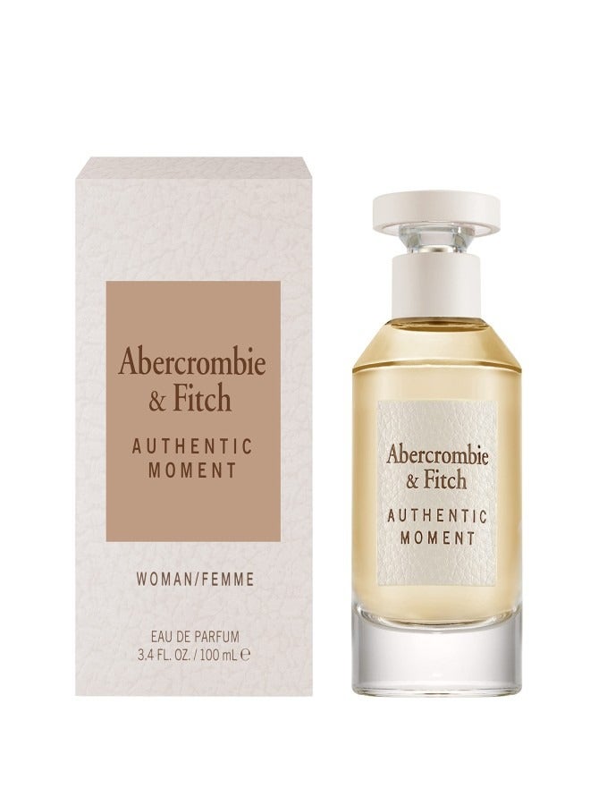Abercrombie & Fitch Authentic Moment Edp 100ml for Women