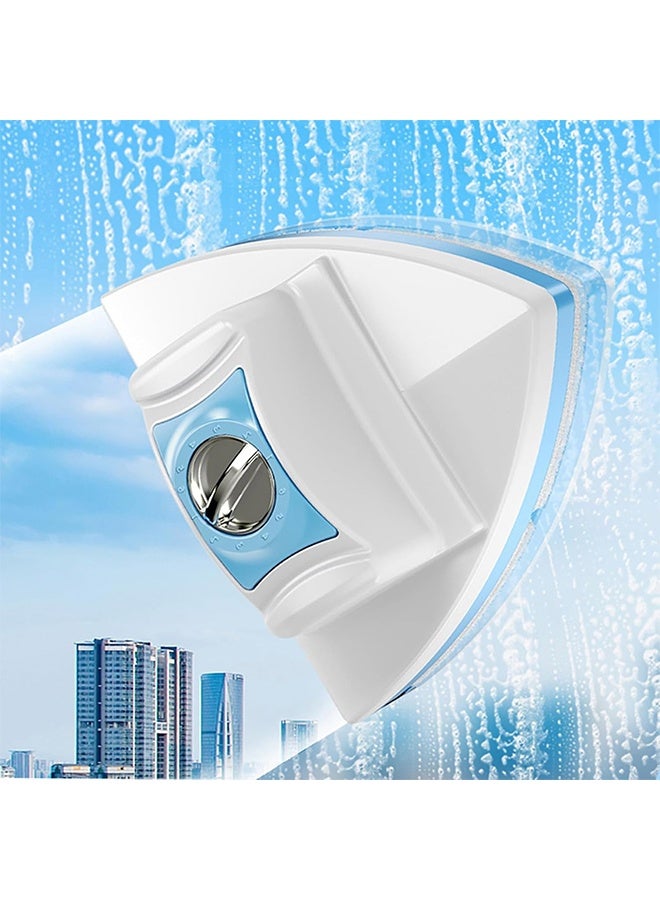 يلا جوي منظف ​​نوافذ مغناطيسي - ممسحة تنظيف زجاج النوافذ ذات الوجهين (5-25 مم) للزجاج المزدوج الفردي، أداة تنظيف الزجاج الأمامي القابلة للتعديل بستة ملفات للمباني الشاهقة - Image 1