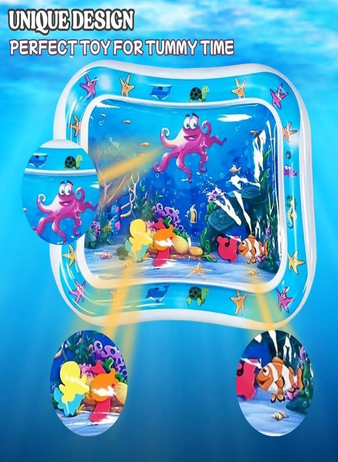 REXOTEX Toy Imagine Tummy Time Water Mat for Babies | Sensory Play Gym for 6-12 Months | Newborn Baby Essentials | Water-Filled Activity Mat | Baby Gifts | Pack of 1 - Image 5