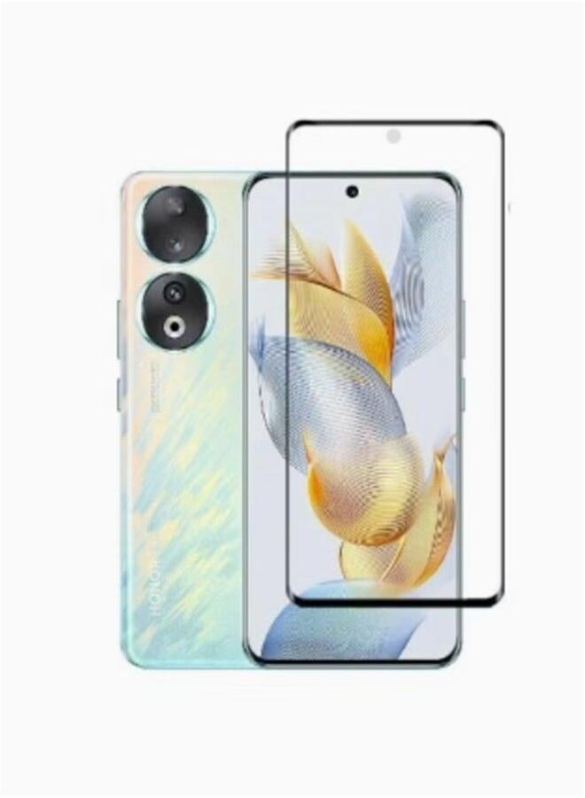 بروماس واقي شاشة متوافق مع Honor 90 أسود - Image 1