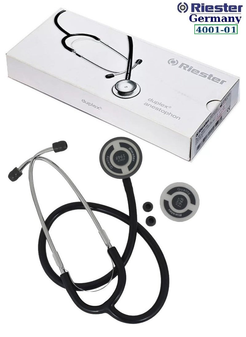 Riester Riester Germany Duplex 2.0 Stethoscope Black Stainless Steel  - Image 1