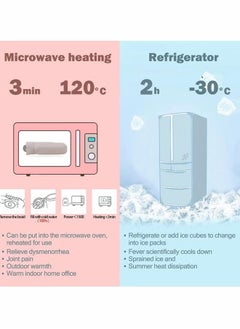 HY 320ml Hot Water Bottle with Knited Cover, Mini Hot Water Bag for Pain Relief, Waist, Back, Neck, Shoulders, Small Leak Proof Hot Water Bottle with Removable Cover for Women, Kids, Best Gifts  - Image 4