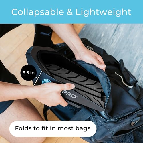 CalfPro Slant Board Calf Stretcher for Plantar Fasciitis & Achilles Tendonitis - Foot Rocker Replacement for Tight Calves, Shin Splints & Heel Pain Relief - Incline Board for Ankle Mobility Training - Image 2