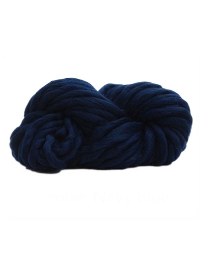 NIBEMINENT Wool Blend Sweater Coarse Yarn Blue 40000x20mm - Image 1